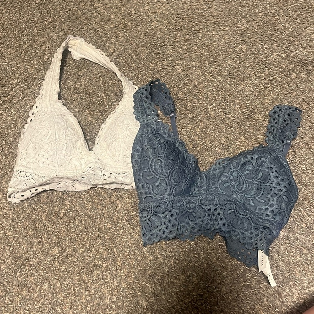 Aeropostale Bralettes. not sure size on white one